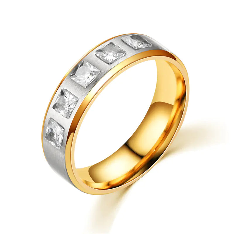 Stainless Steel Ring for Women's Fashion