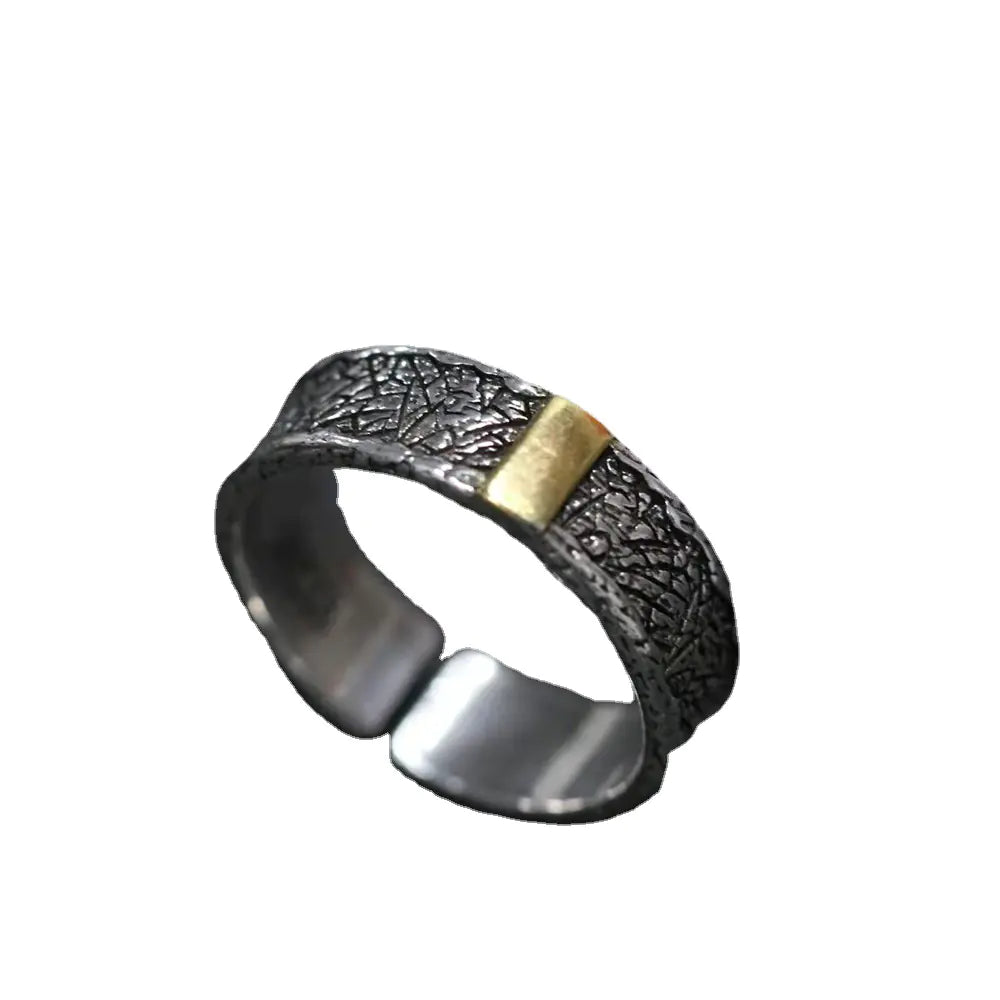 High-End Men's Taiyin Food Ring - Original Design