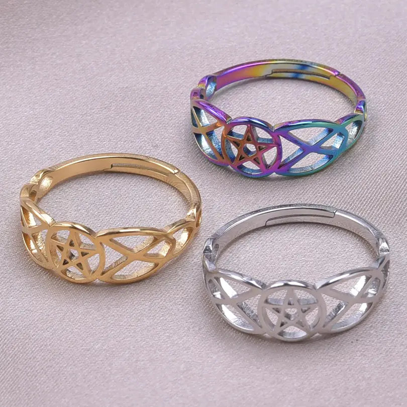 Adjustable Simple Fashion Ring for Men and Women