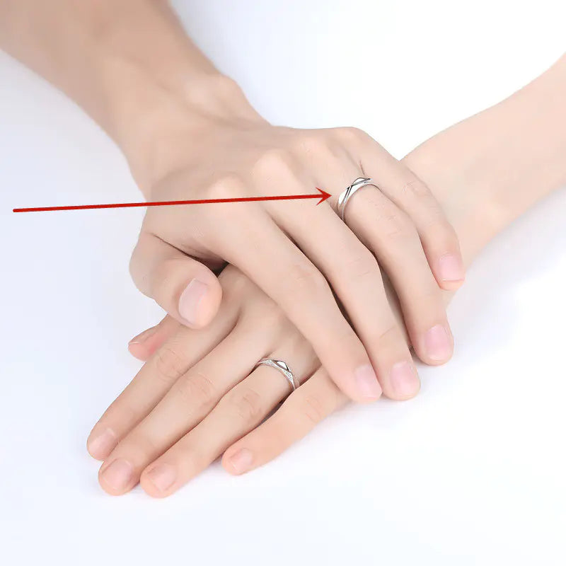 Love Agreement Couple Rings for Him and Her