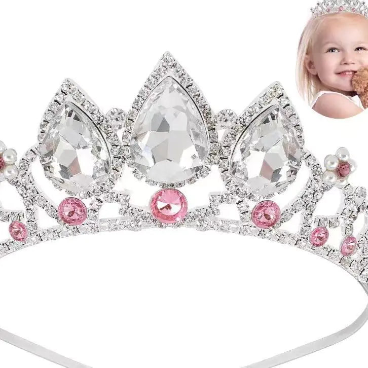 Women's Crystal Crown Headband for Kids (Wholesale)