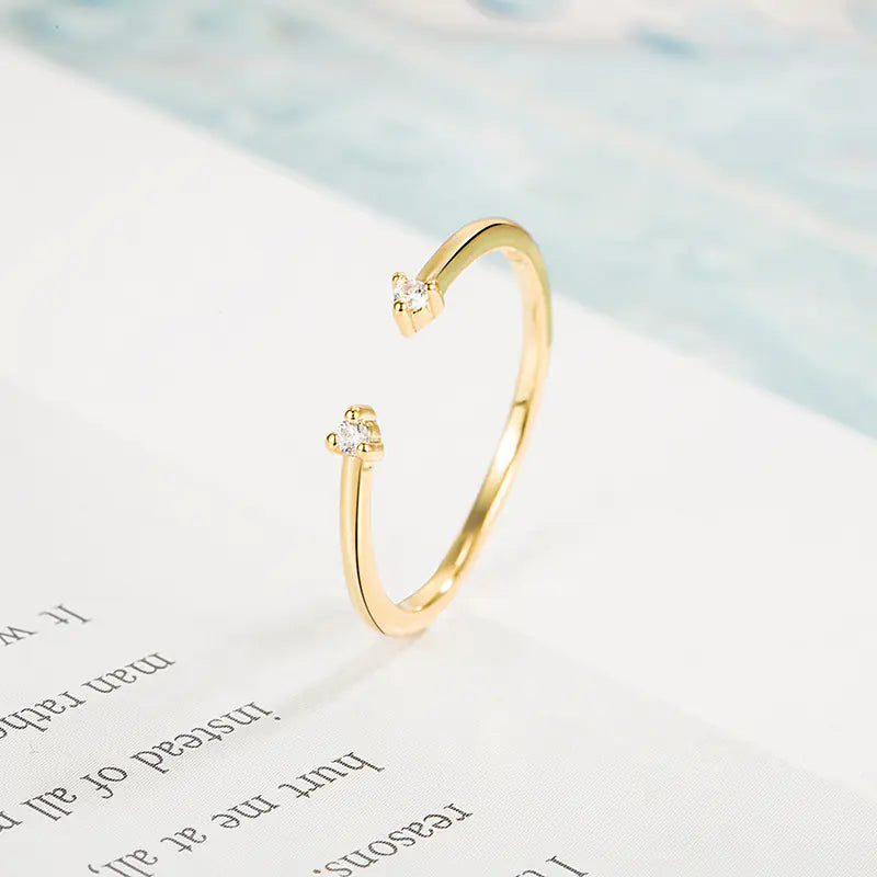 Adjustable Simple Fashion Ring for Women
