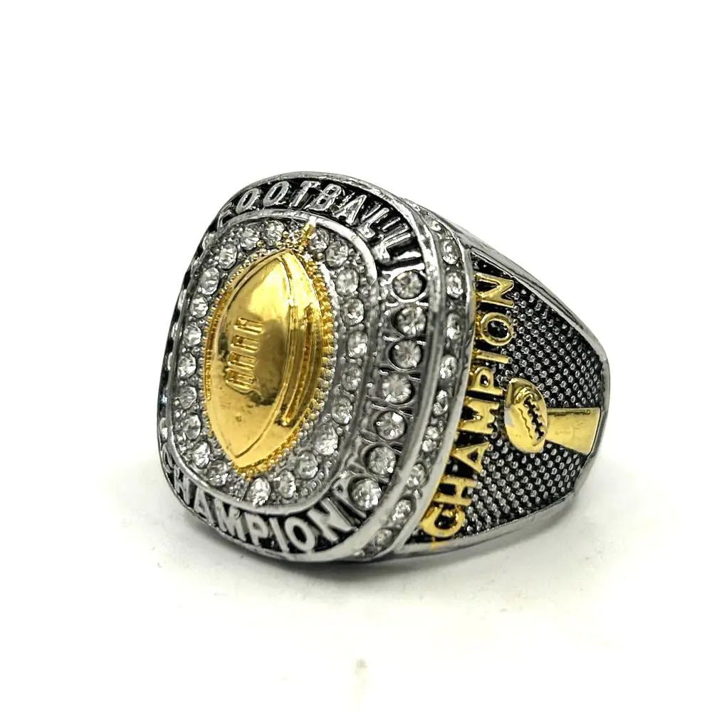Football Championship Rings Trophy Prize (Silver11)