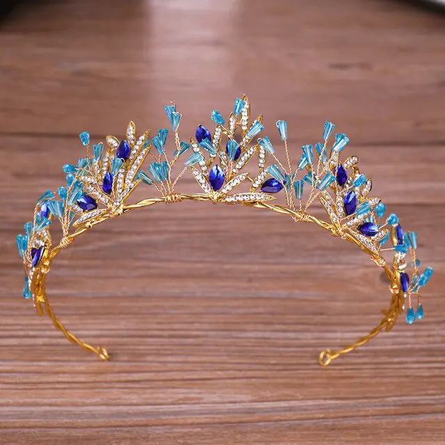 Children's Crystal Crown Headband for Girls