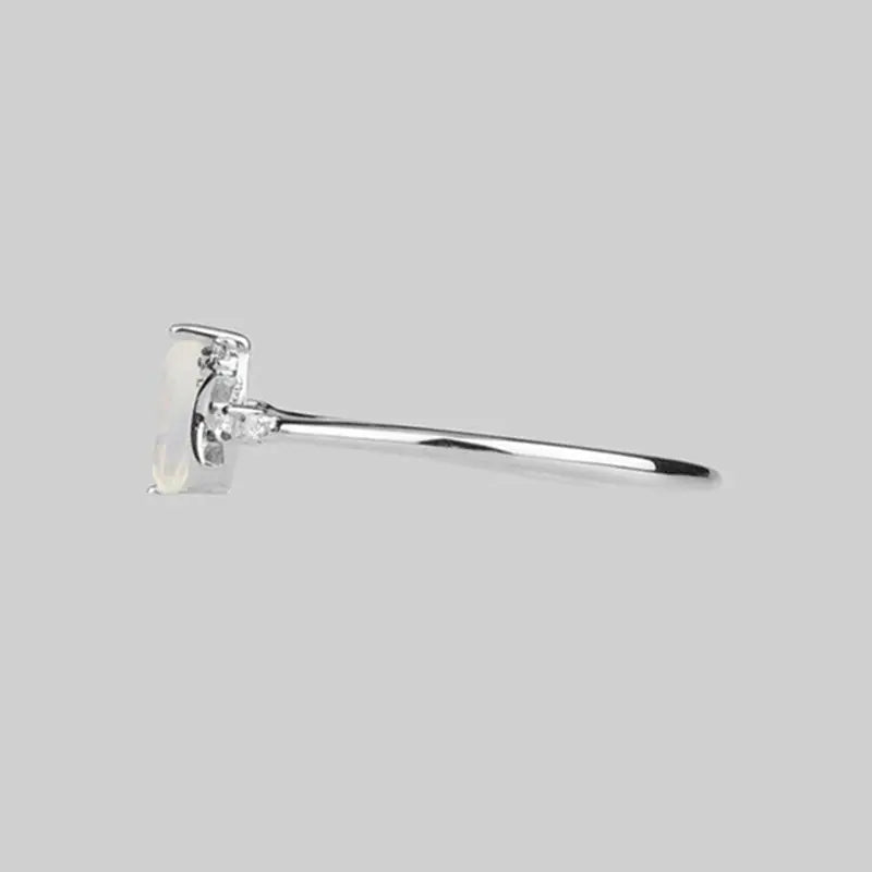 1pc Fashion Opal Star Moon Ring for Women