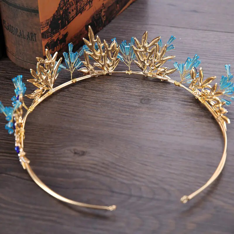 Children's Crystal Crown Headband for Girls