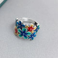 Personalized Flower Ring for Women's Fashion