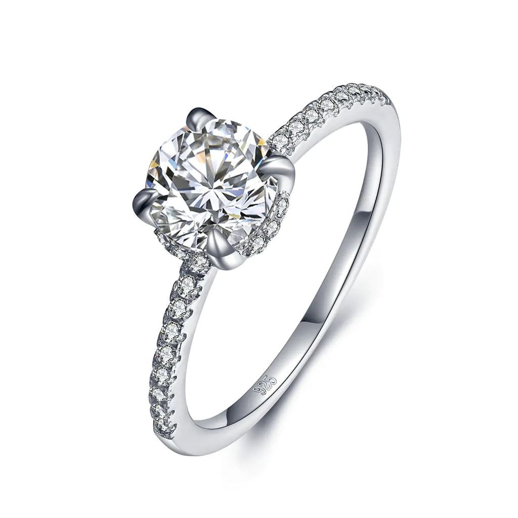 2020 Creative Classic Minimalist Round Zirconia Ring