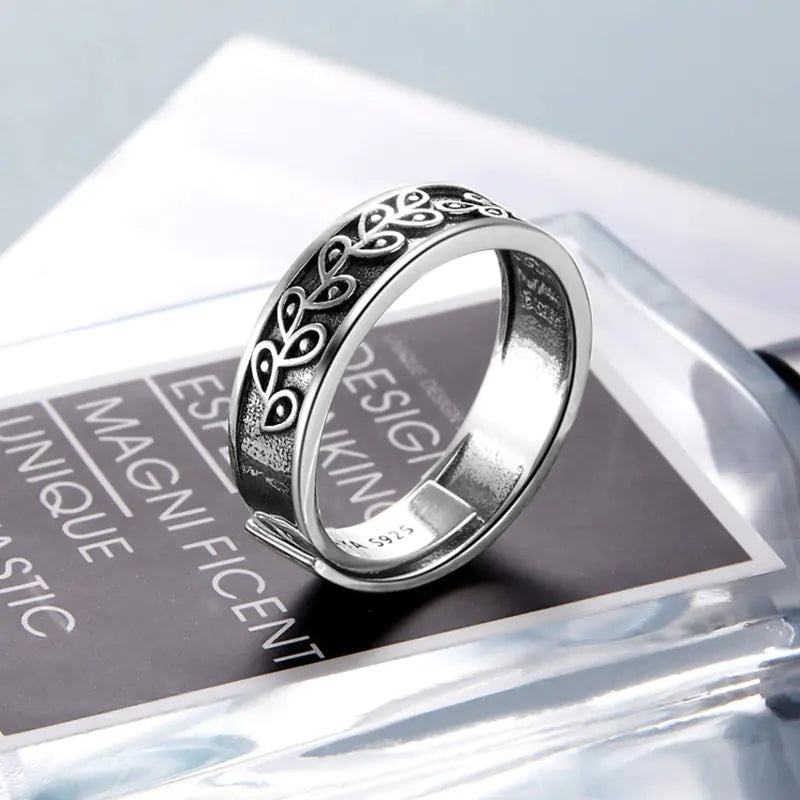 Provence Couple Rings - Minimalist Sterling Silver Set