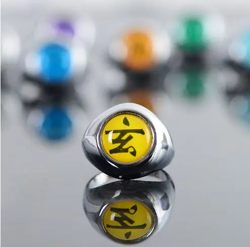Naruto Rings Akatsuki Set with Itachi, Pain, and Sasori