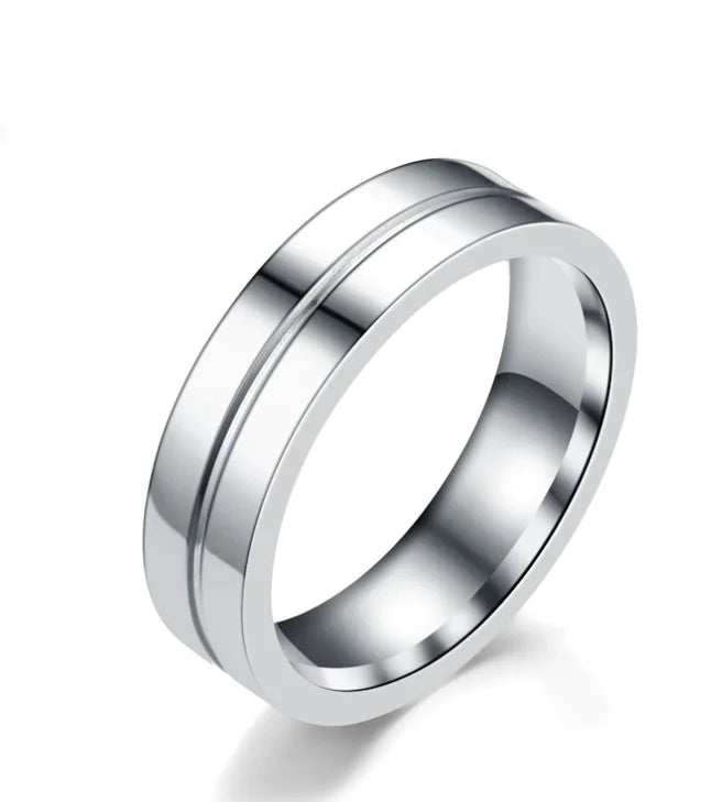 18K Fashion Stainless Steel Ring for Women