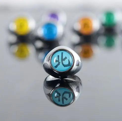 Naruto Rings Akatsuki Set with Itachi, Pain, and Sasori