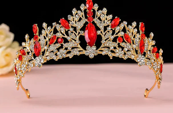 Bridal Crown Crystal Hair Band