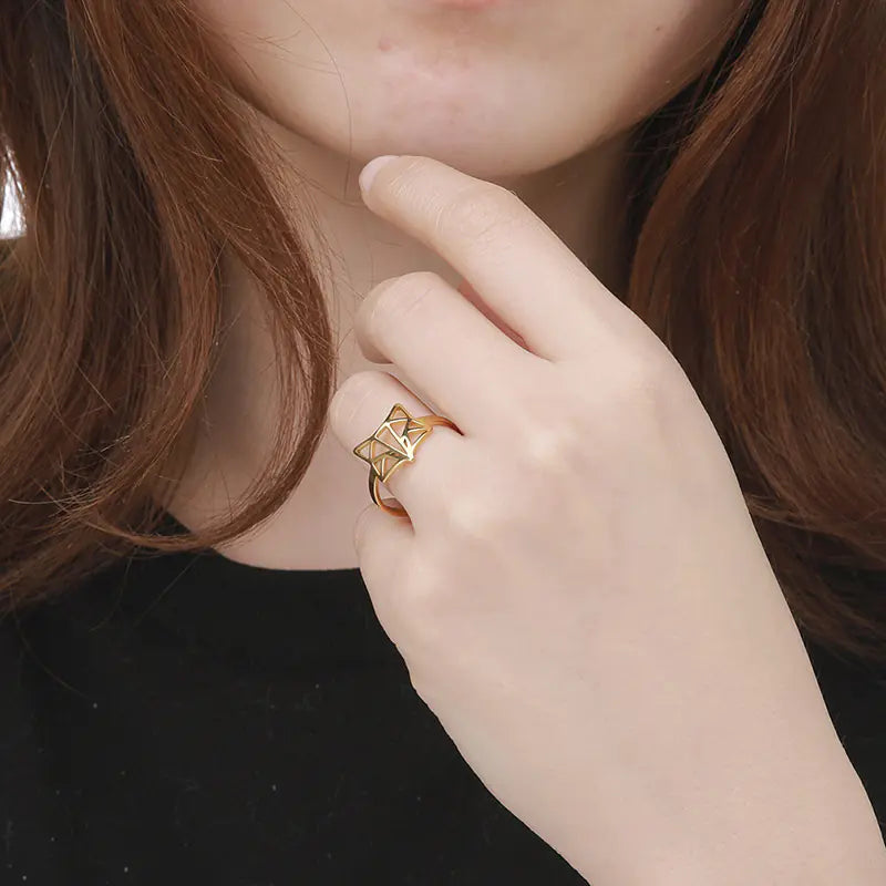 Fox Ring for Women - Stylish Stainless Steel Adjustable