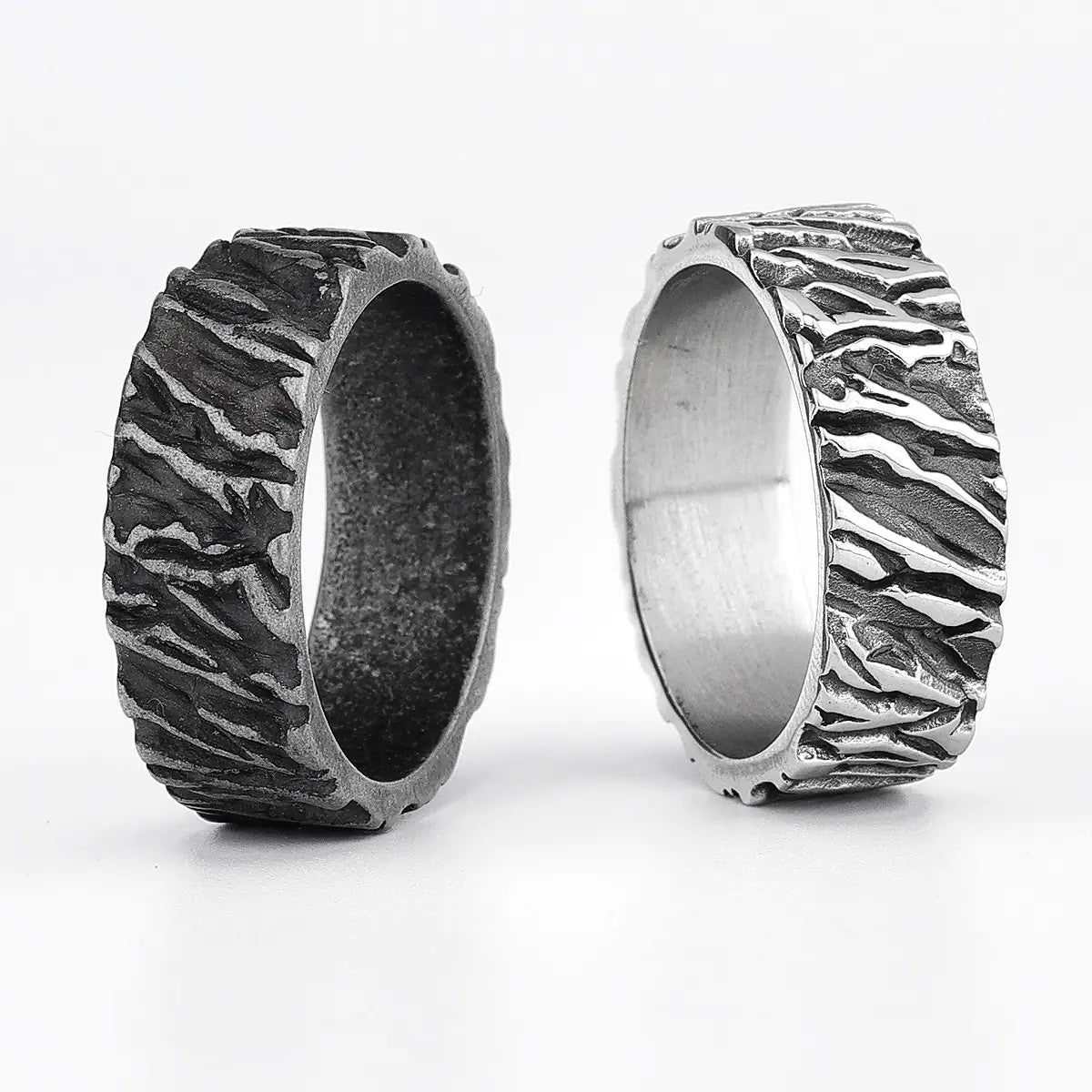 Titanium Steel Viking Pattern Ring for Men and Women