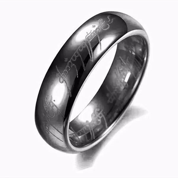Titanium Steel Lord of the Rings Ring