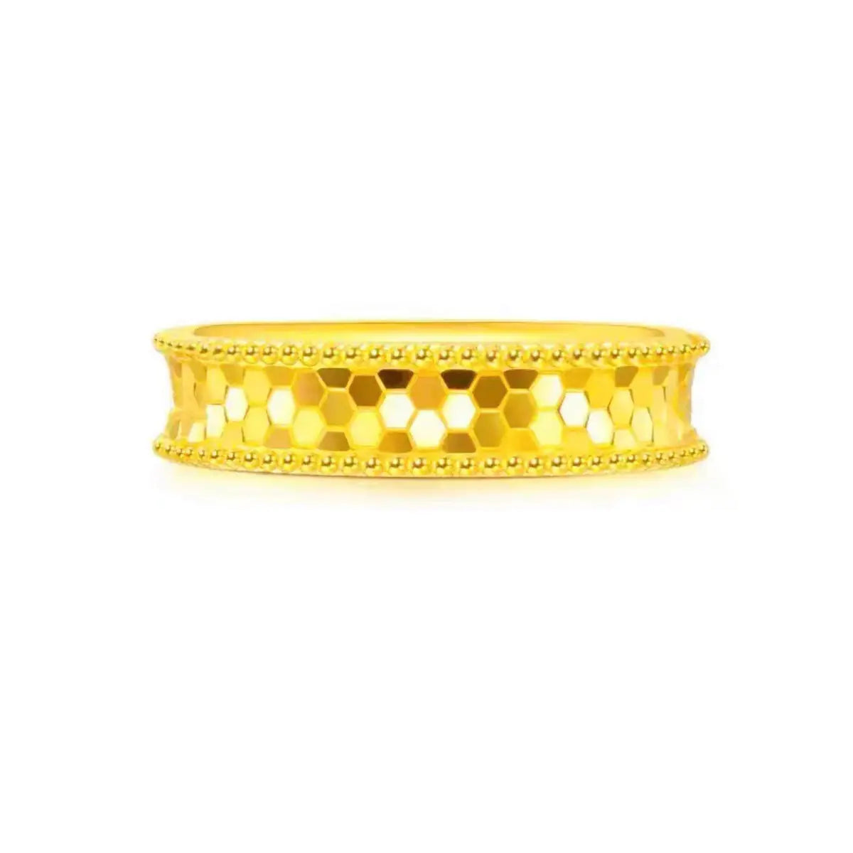 Brass Gold Plated Temperament Ring