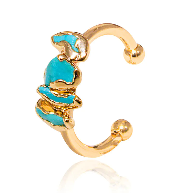 Natural Crystal Ring for Women's Fashion