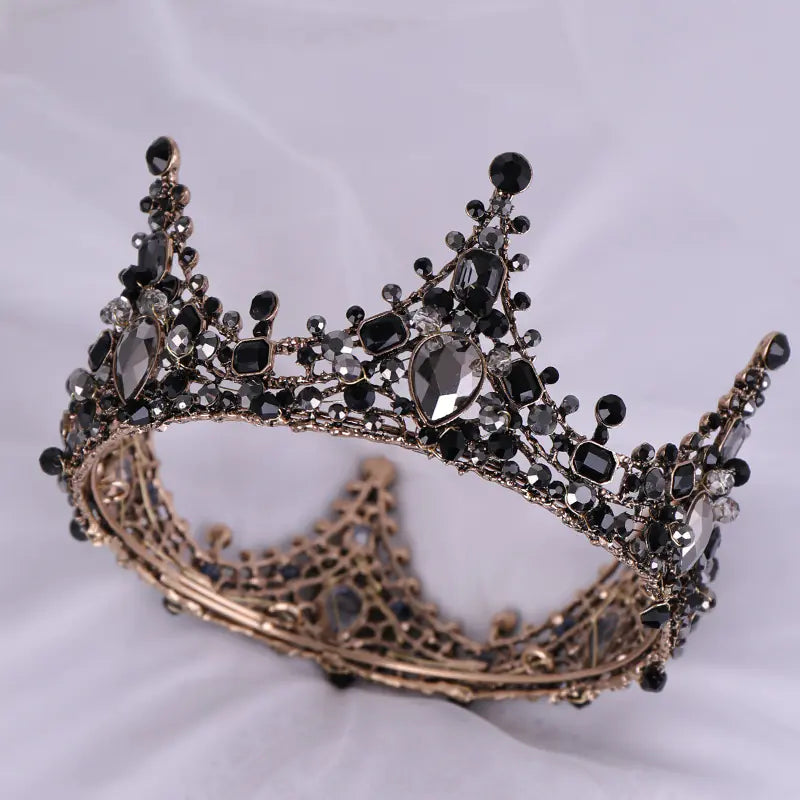 Baroque Vintage Crown for Birthdays and Performances