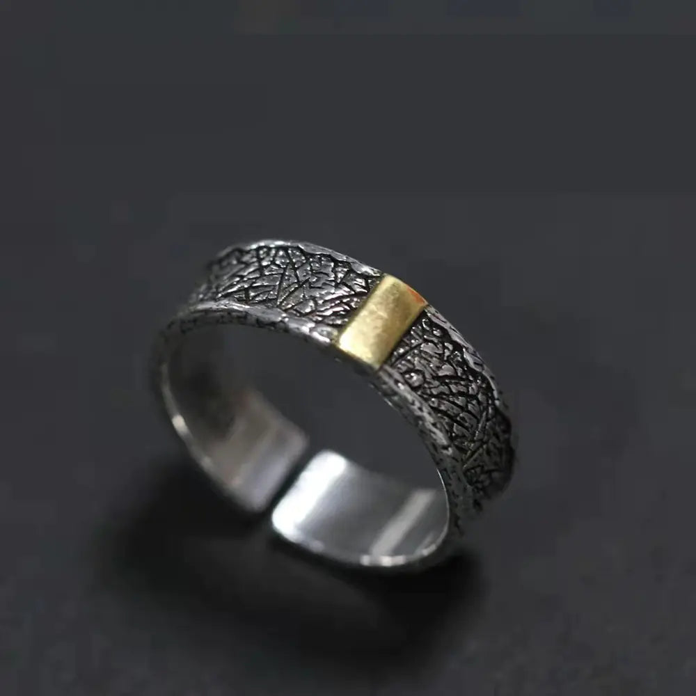 High-End Men's Taiyin Food Ring - Original Design
