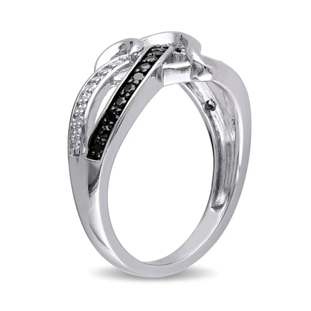 Two-Tone Gold Plated Engagement Ring for Women