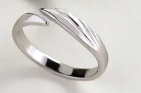 S925 Silver Angel Devil Couple Rings for Halloween