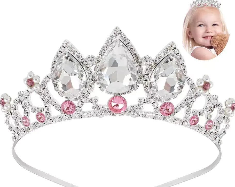 Women's Crystal Crown Headband for Kids (Wholesale)