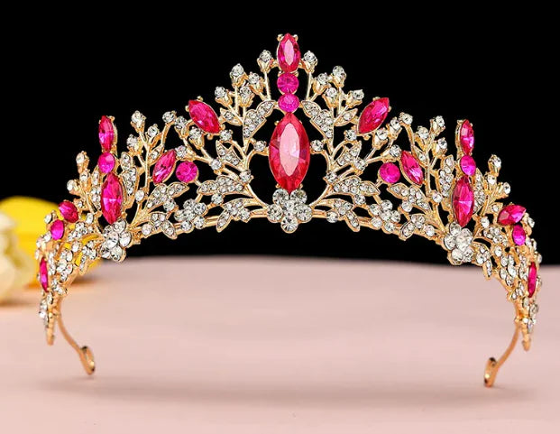 Bridal Crown Crystal Hair Band