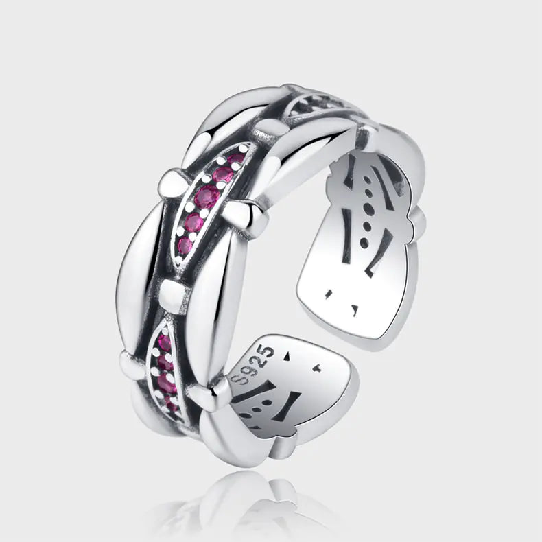 Light Luxury Sterling Silver Ring for Women