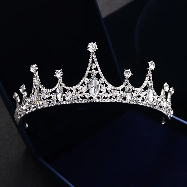 Korean Princess Crown Headpiece for Brides and Queens