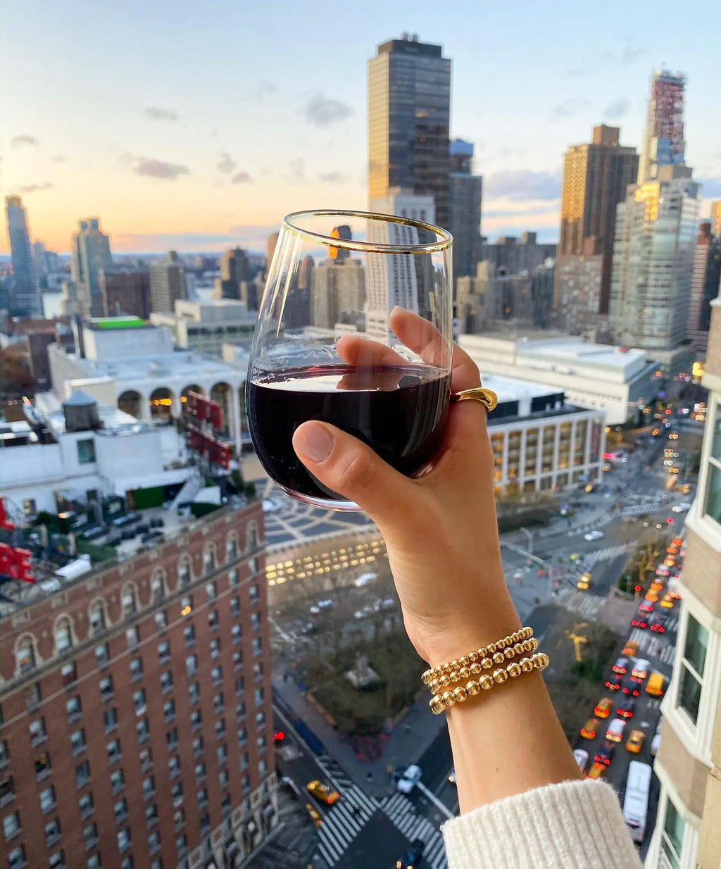 2020 Geometric Style Gold-Plated Ring for Fashion