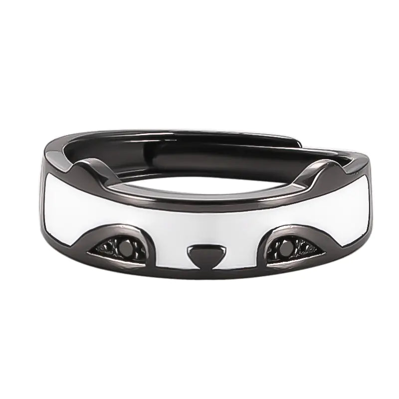 Original Design Couple Rings in Pure Silver (One Pair)