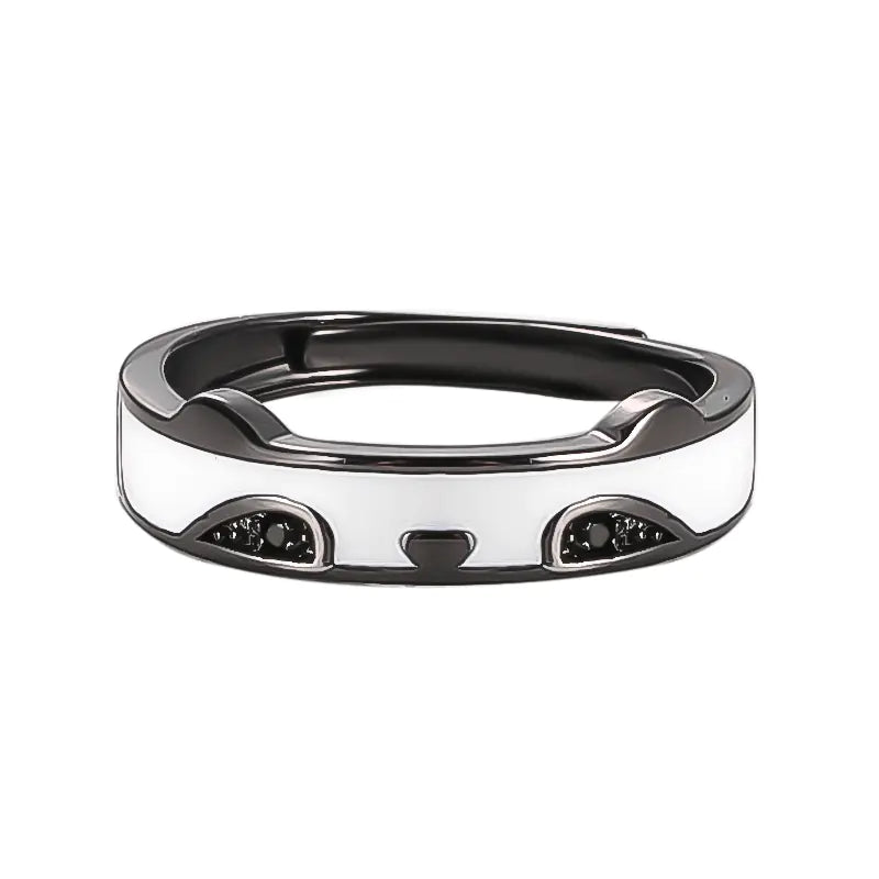 Original Design Couple Rings in Pure Silver (One Pair)