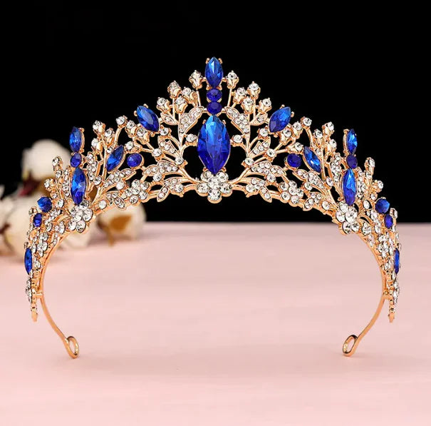 Bridal Crown Crystal Hair Band