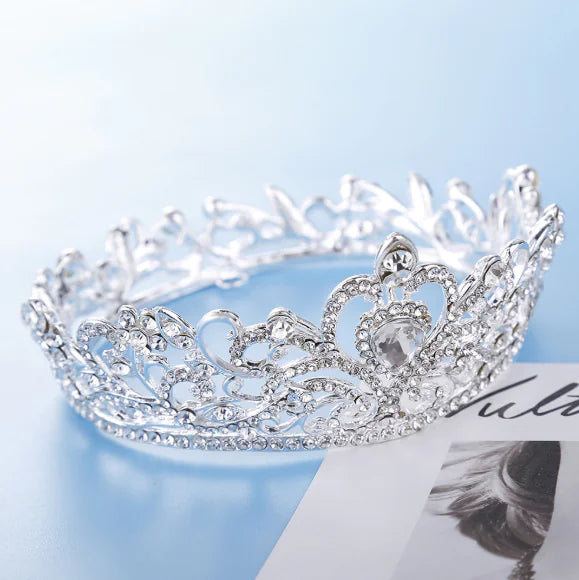 Bridal Crown Headpiece for Cakes and Dress Accessories