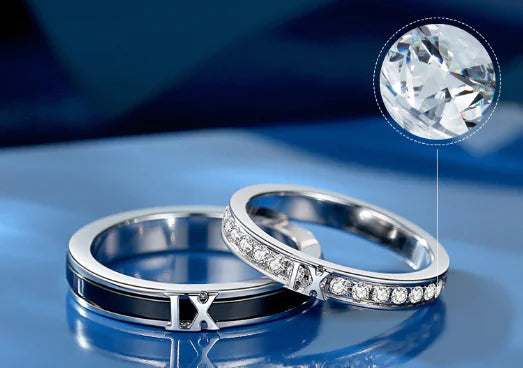 Couple Rings - Silver Electroplated Fashion for All