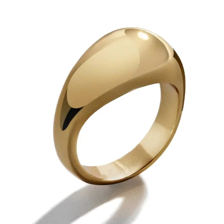 2020 Geometric Style Gold-Plated Ring for Fashion