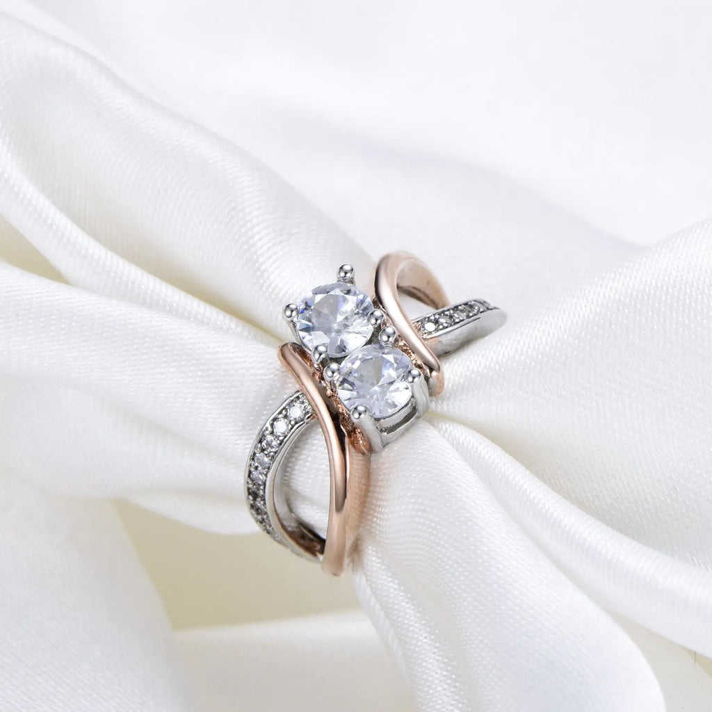 Rose Gold Plated Ring for Women