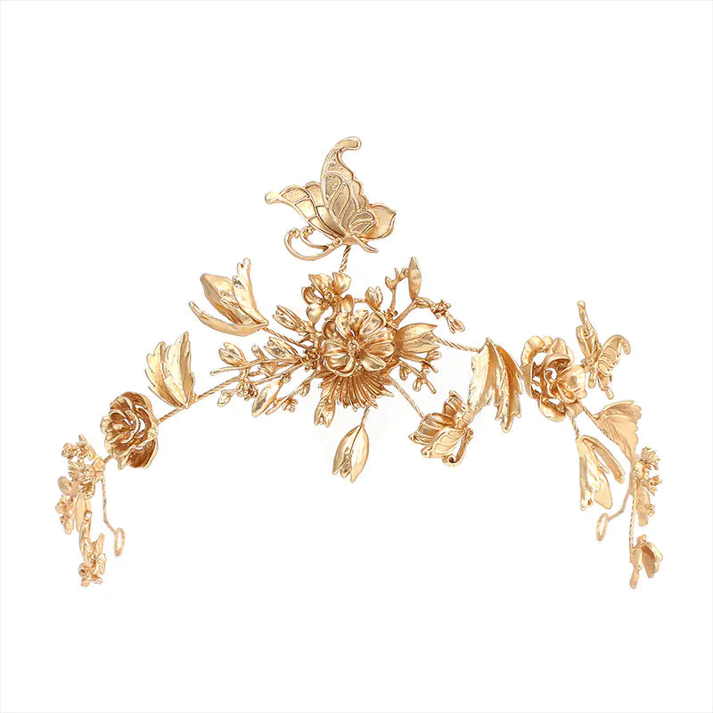Antique Crown Headband Hair Accessories