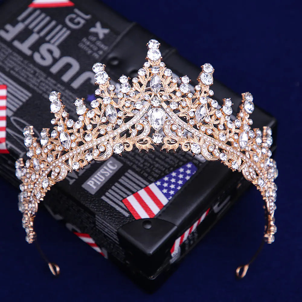 Luxury Bridal Crown for Adult Party and Events
