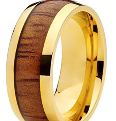 Men's Tungsten Wedding Ring - Custom High-End Design