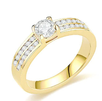 2020 Classic Women's Ring with Zirconia, Minimalist Design