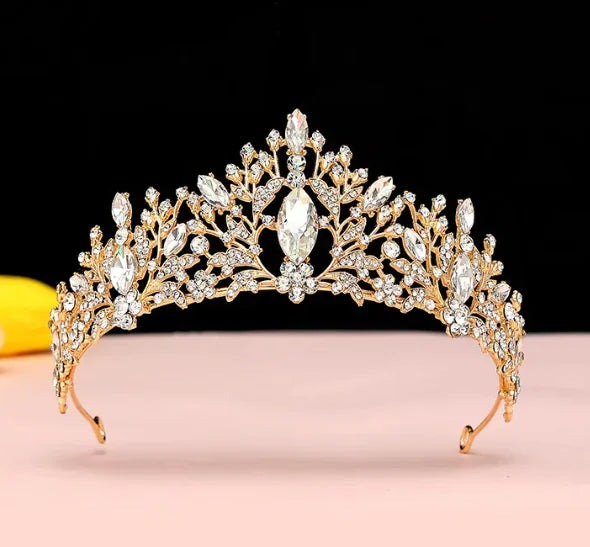 Bridal Crown Crystal Hair Band