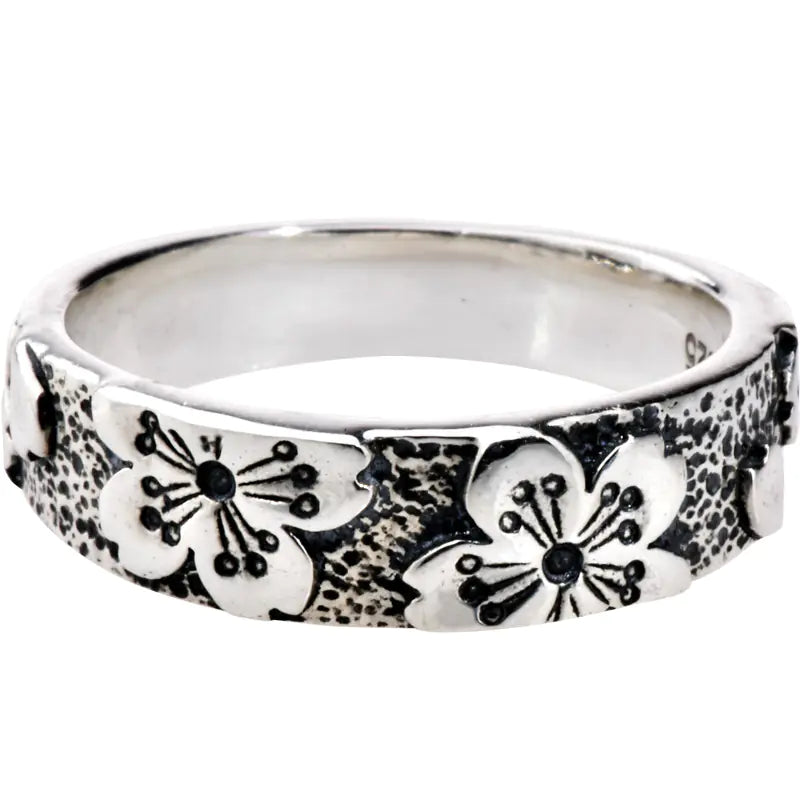 Retro S925 Sterling Silver Ring for Women