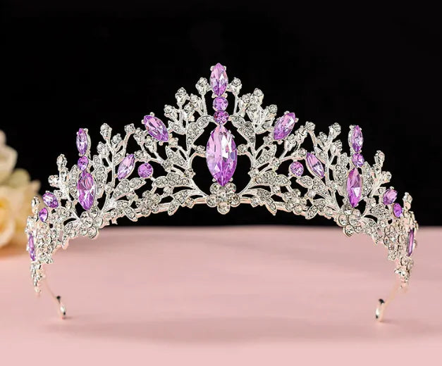 Bridal Crown Crystal Hair Band