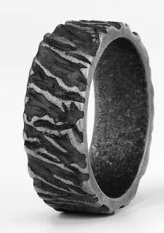 Titanium Steel Viking Pattern Ring for Men and Women