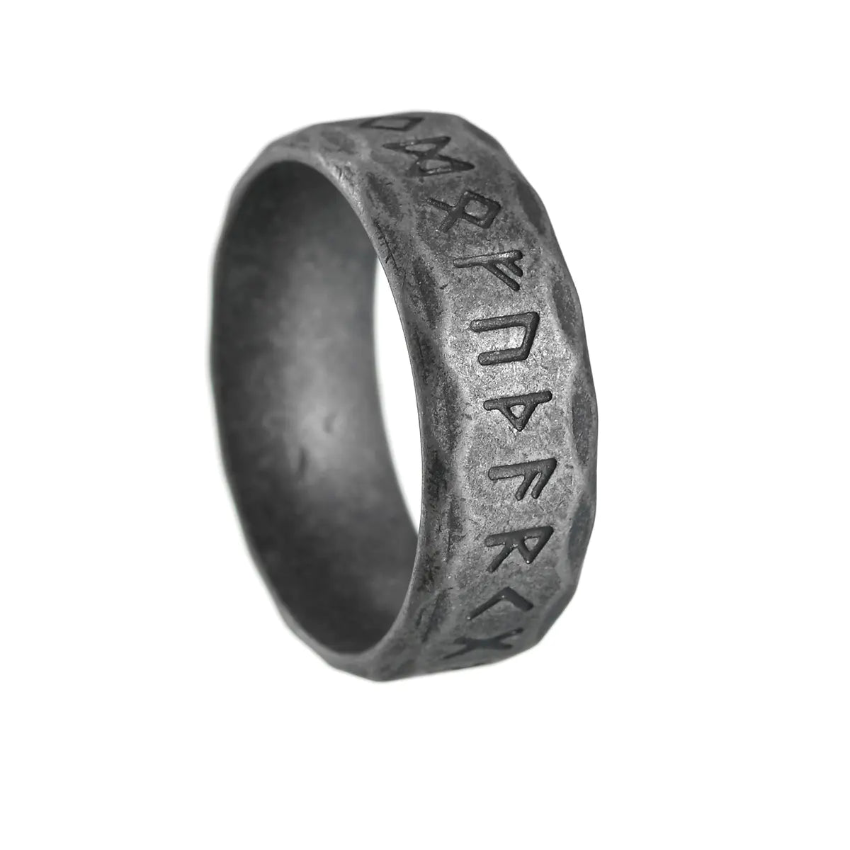 2023 Nordic Viking Rune Titanium Steel Ring for Men