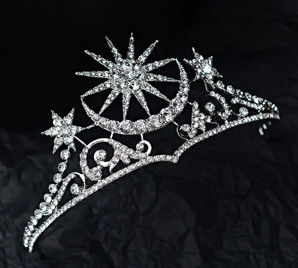 Bride Wedding Accessories Rhinestone Crown Headpiece