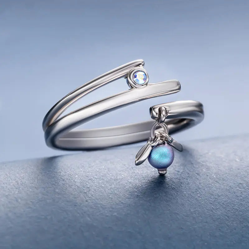 Original Design Silver Couple Rings - Midsummer Night's Dream