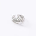 Separatable Zircon Ring, Crown Band, Versatile Accessories
